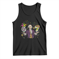 67 Mardi Gras Tank Top Funny Six Seven George Washington Meme