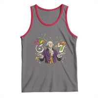 67 Mardi Gras Tank Top Funny Six Seven George Washington Meme