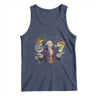 67 Mardi Gras Tank Top Funny Six Seven George Washington Meme