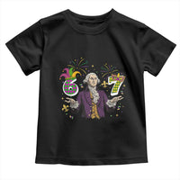 67 Mardi Gras Toddler T Shirt Funny Six Seven George Washington Meme