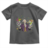 67 Mardi Gras Toddler T Shirt Funny Six Seven George Washington Meme