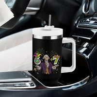 67 Mardi Gras Tumbler With Handle Funny Six Seven George Washington Meme