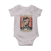 Abraham Lincoln Freedom Retro Baby Onesie 250 Years of Freedom Liberty History