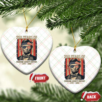 Abraham Lincoln Freedom Retro Ceramic Ornament 250 Years of Freedom Liberty History