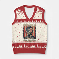 Abraham Lincoln Freedom Retro V-Neck Knit Sweater Vest 250 Years of Freedom Liberty History