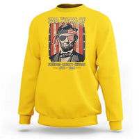 Abraham Lincoln Freedom Retro Sweatshirt 250 Years of Freedom Liberty History