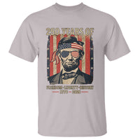 Abraham Lincoln Freedom Retro T Shirt 250 Years of Freedom Liberty History