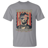 Abraham Lincoln Freedom Retro T Shirt 250 Years of Freedom Liberty History