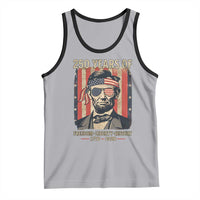 Abraham Lincoln Freedom Retro Tank Top 250 Years of Freedom Liberty History