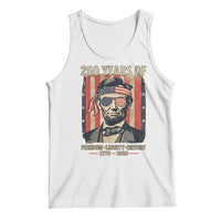 Abraham Lincoln Freedom Retro Tank Top 250 Years of Freedom Liberty History