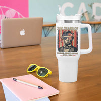 Abraham Lincoln Freedom Retro Tumbler With Handle 250 Years of Freedom Liberty History