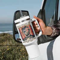 Abraham Lincoln Freedom Retro Tumbler With Handle 250 Years of Freedom Liberty History