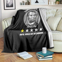 Abraham Lincoln History Teacher Throw Blanket Ford's Theatre Awful Would Not Recommend