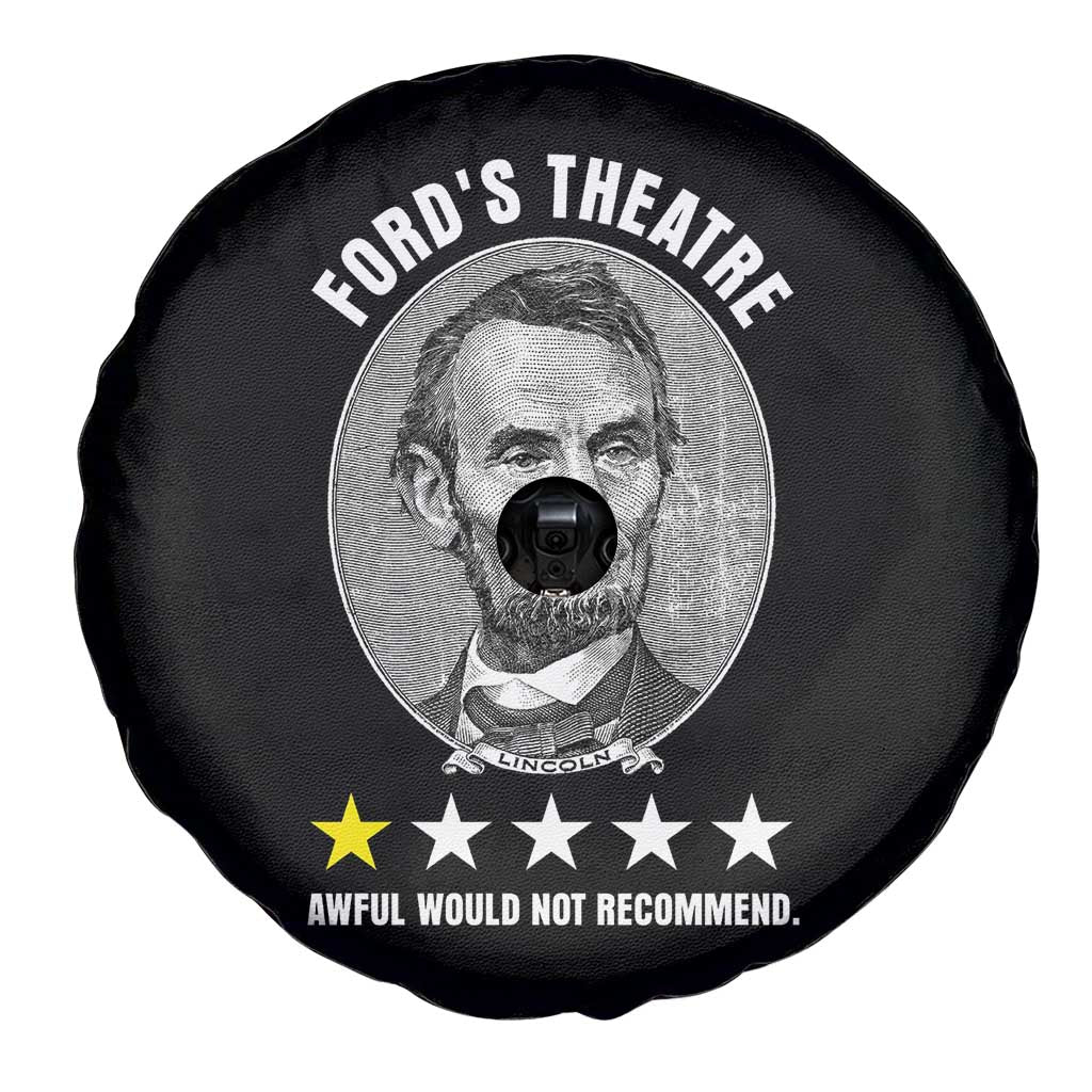 Abraham Lincoln History Teacher Spare Tire Cover Ford's Theatre Awful Would Not Recommend