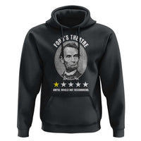 Abraham Lincoln History Teacher Hoodie Ford's Theatre Awful Would Not Recommend