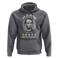 Abraham Lincoln History Teacher Hoodie Ford's Theatre Awful Would Not Recommend