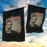 Abraham Lincoln Quote Garden Flag American History Teacher School Presidents Day