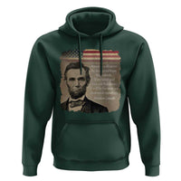 Abraham Lincoln Quote Hoodie American History Teacher School Presidents Day