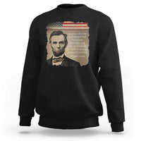 Abraham Lincoln Quote Sweatshirt American History Teacher School Presidents Day