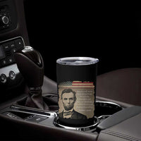 Abraham Lincoln Quote Tumbler Cup American History Teacher School Presidents Day