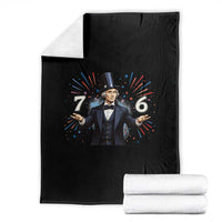 Abraham Lincoln Quote Throw Blanket American History Presidents Day