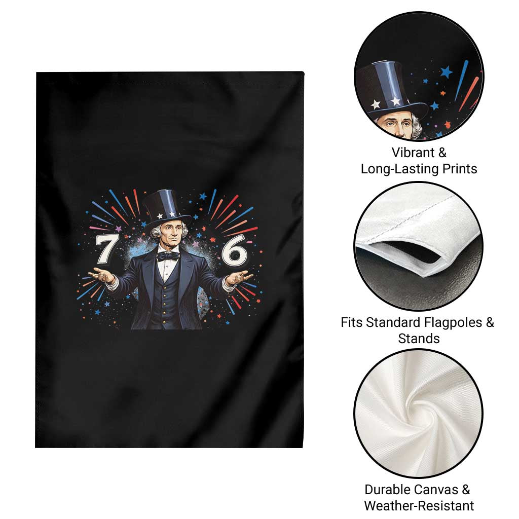 Abraham Lincoln Quote Garden Flag American History Presidents Day