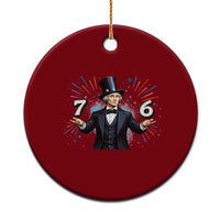 Abraham Lincoln Quote Ceramic Ornament American History Presidents Day