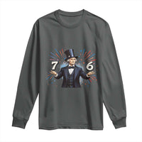 Abraham Lincoln Quote Long Sleeve Shirt American History Presidents Day
