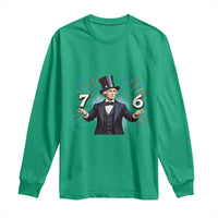 Abraham Lincoln Quote Long Sleeve Shirt American History Presidents Day