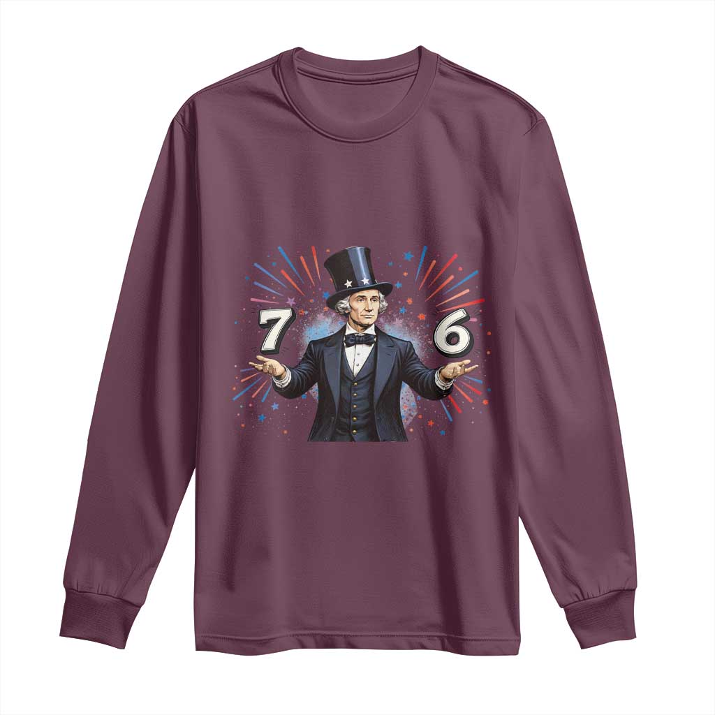 Abraham Lincoln Quote Long Sleeve Shirt American History Presidents Day