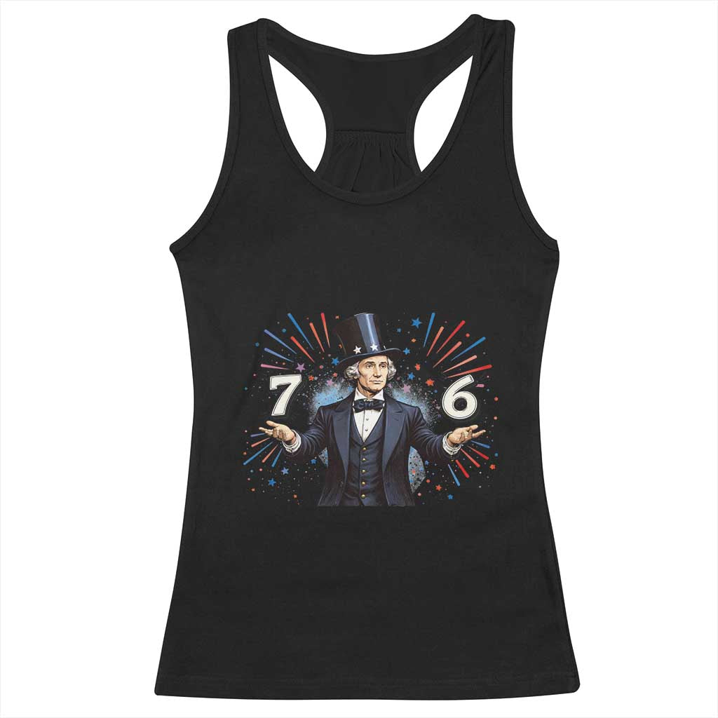 Abraham Lincoln Quote Racerback Tank Top American History Presidents Day