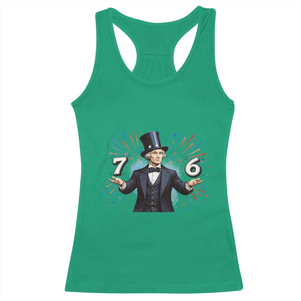 Abraham Lincoln Quote Racerback Tank Top American History Presidents Day