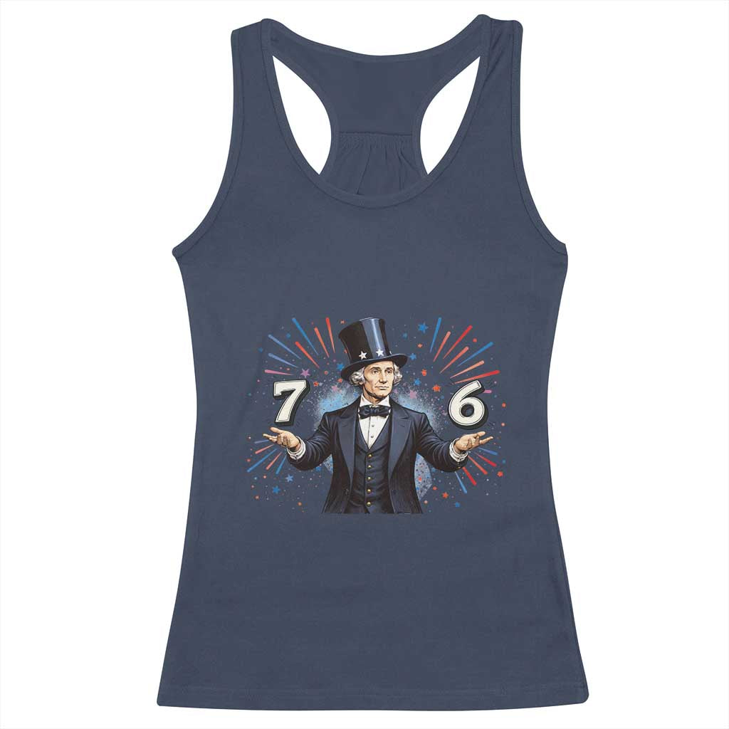 Abraham Lincoln Quote Racerback Tank Top American History Presidents Day