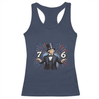 Abraham Lincoln Quote Racerback Tank Top American History Presidents Day