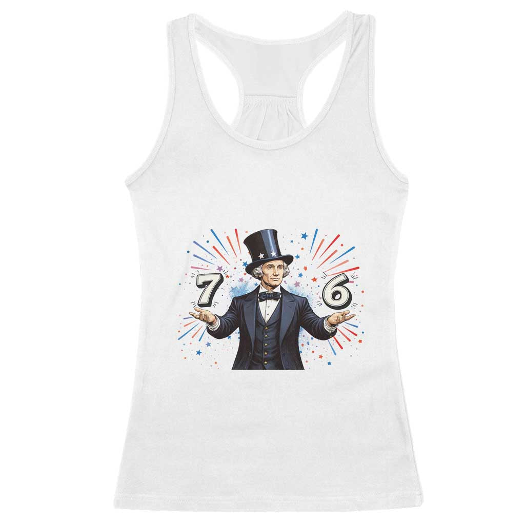 Abraham Lincoln Quote Racerback Tank Top American History Presidents Day