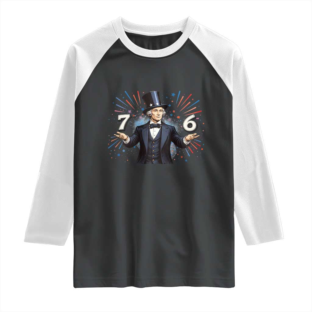 Abraham Lincoln Quote Raglan Shirt American History Presidents Day
