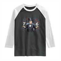 Abraham Lincoln Quote Raglan Shirt American History Presidents Day