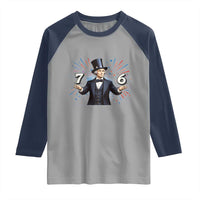 Abraham Lincoln Quote Raglan Shirt American History Presidents Day