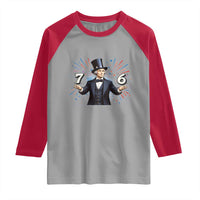 Abraham Lincoln Quote Raglan Shirt American History Presidents Day