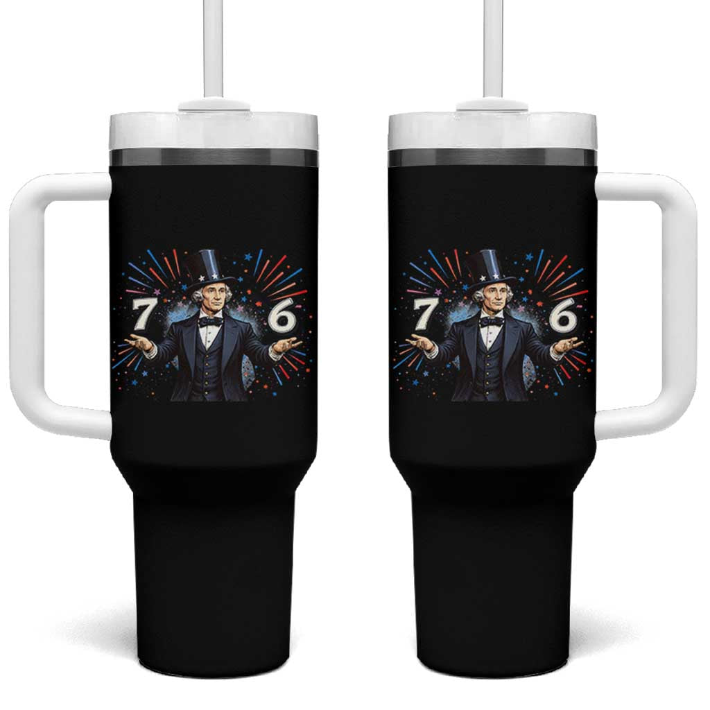 Abraham Lincoln Quote Tumbler With Handle American History Presidents Day