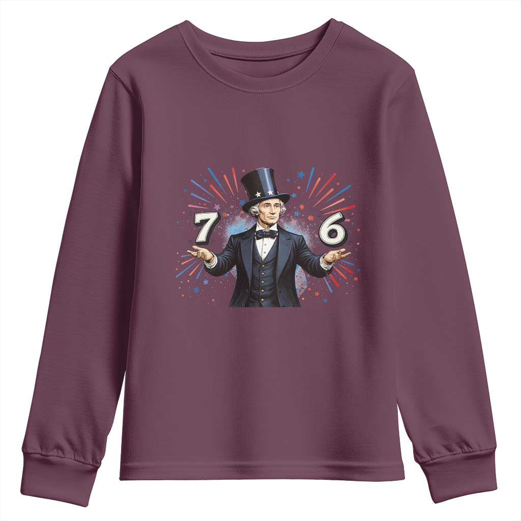 Abraham Lincoln Quote Youth Sweatshirt American History Presidents Day