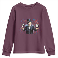 Abraham Lincoln Quote Youth Sweatshirt American History Presidents Day