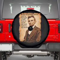 Abraham Lincoln American History Teacher School Spare Tire Cover