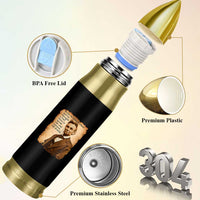 Abraham Lincoln American History Teacher School Bullet Tumbler
