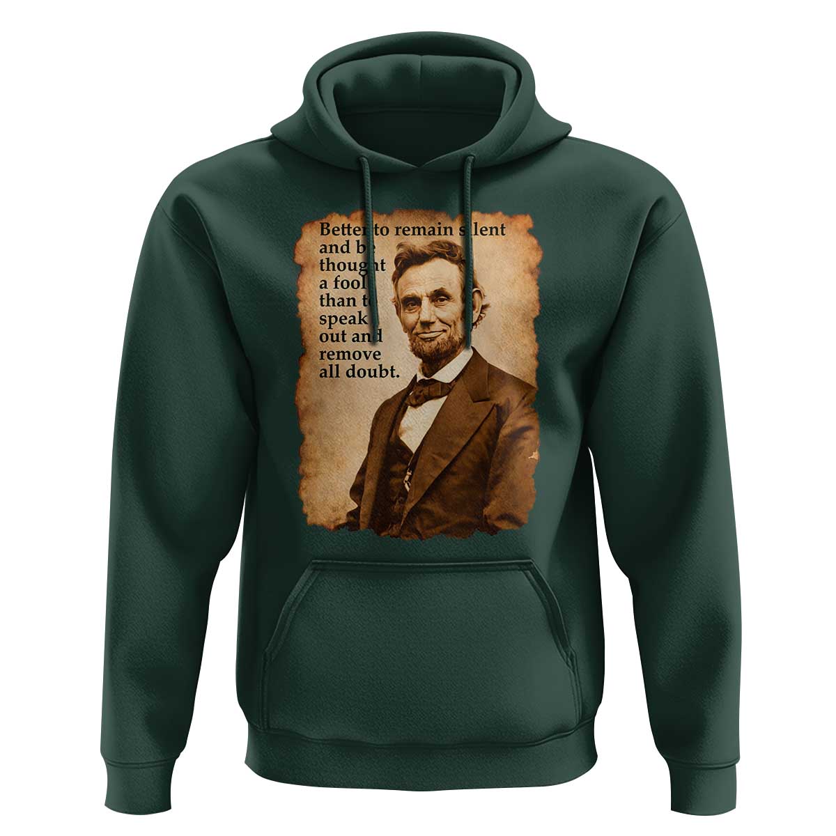 Abraham Lincoln American History Teacher School Hoodie