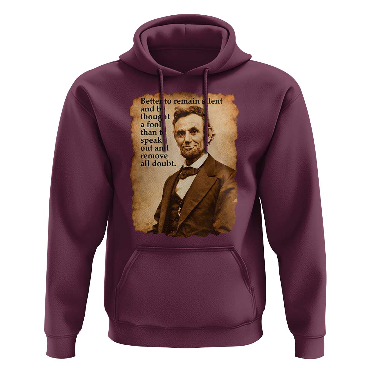 Abraham Lincoln American History Teacher School Hoodie
