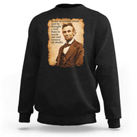 Abraham Lincoln American History Teacher School Sweatshirt