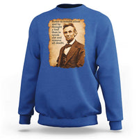 Abraham Lincoln American History Teacher School Sweatshirt