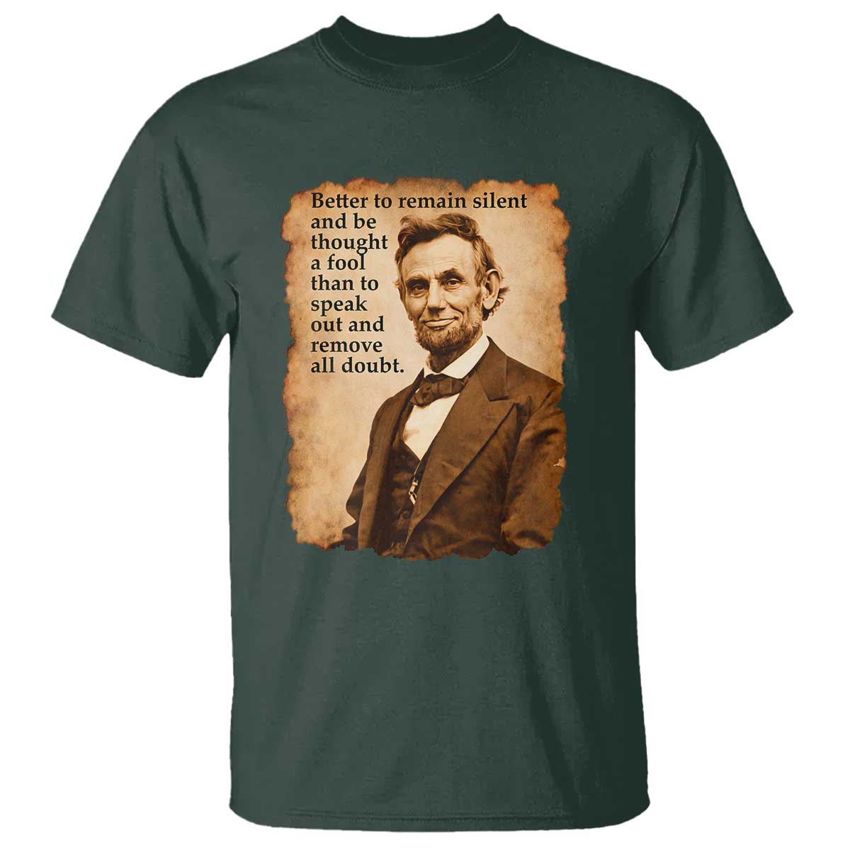 Abraham Lincoln American History Teacher School T Shirt