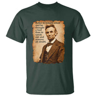 Abraham Lincoln American History Teacher School T Shirt